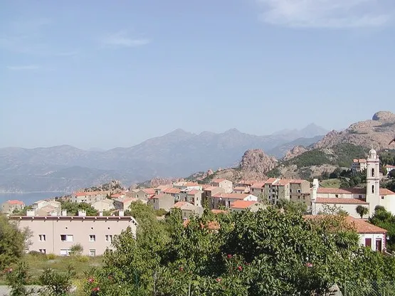 village Piana en Corse